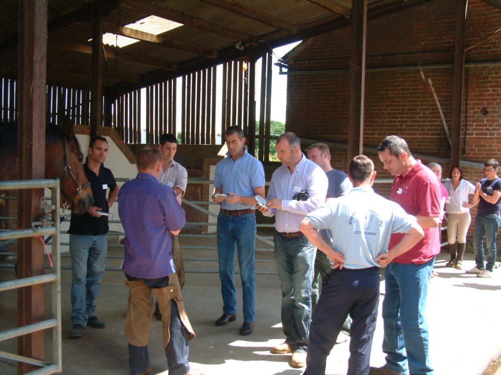 Farriers at an Imprint Training course