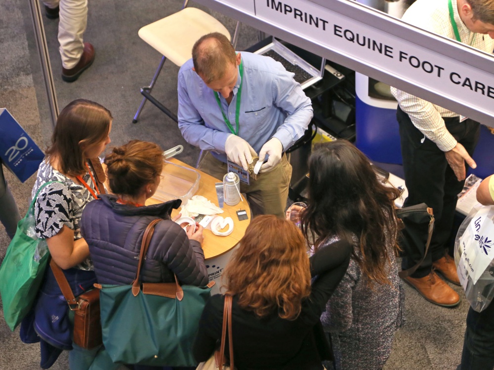 Vets on the Imprint stand at BEVA congress